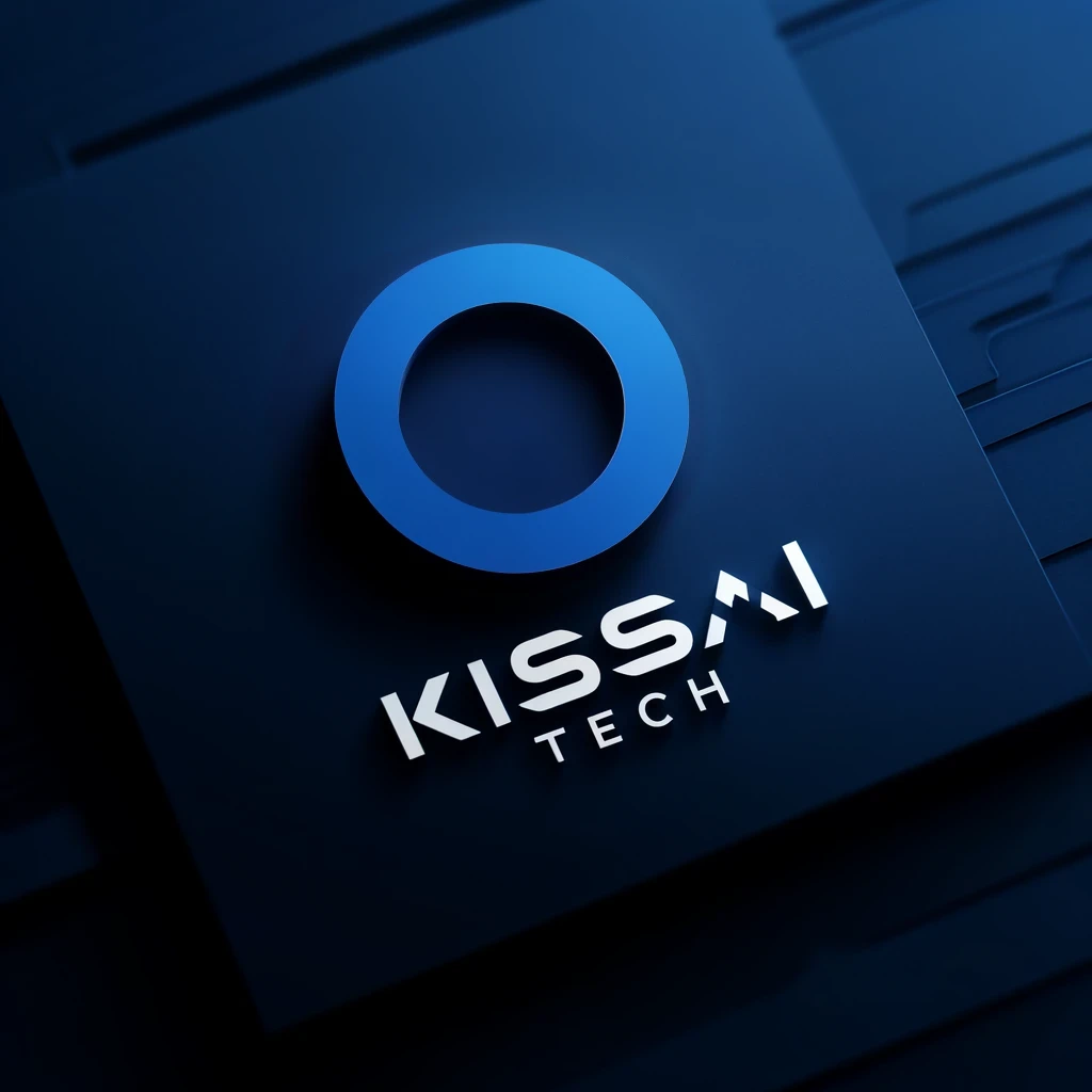 DALL·E 2024-05-02 22.59.35 - Refine the logo for 'Kissai.tech' to focus solely on the text aspect. Create a minimalist and modern text-only logo using a sleek, modern font. The lo